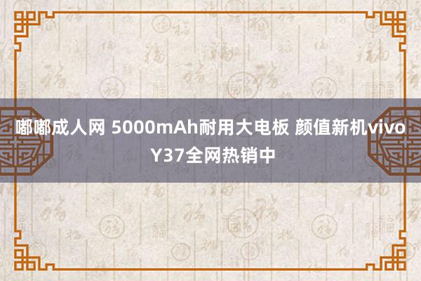 嘟嘟成人网 5000mAh耐用大电板 颜值新机vivo Y37全网热销中