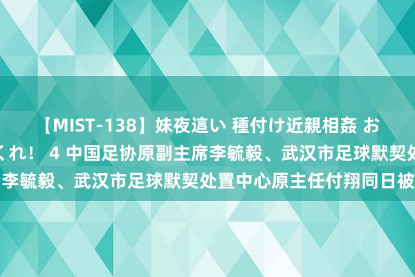 【MIST-138】妹夜這い 種付け近親相姦 お兄ちゃんの精子で孕んでくれ！ 4 中国足协原副主席李毓毅、武汉市足球默契处置中心原主任付翔同日被判